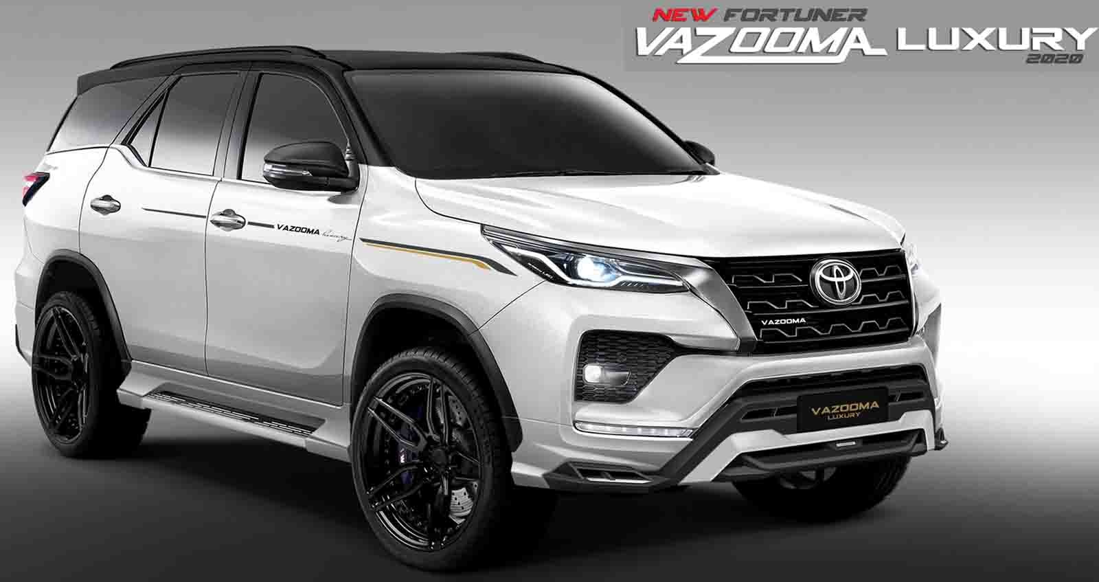 NEW Toyota Fortuner ชุดแต่ง Vazooma Luxury แต่งเบาๆก็สวยแล้ว