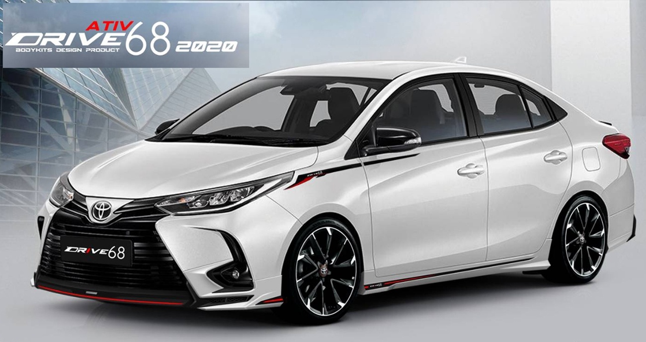 ชุดแต่งรอบคัน Toyota YARIS ATIV ซีดาน 4 ประตู DRIVE68