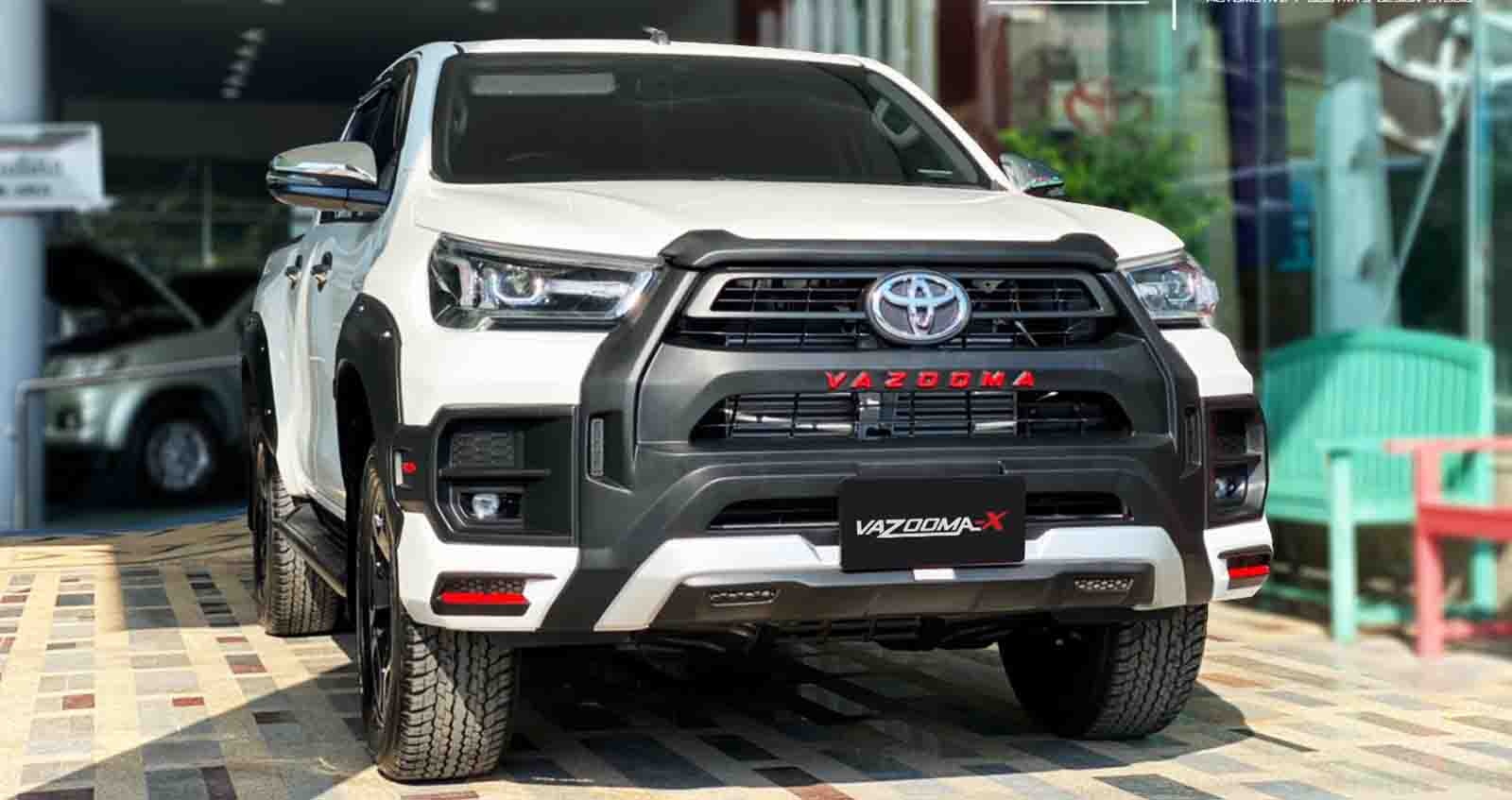 คันจริง ชุดแต่ง Toyota Hilux Revo ROCCO Vazooma X