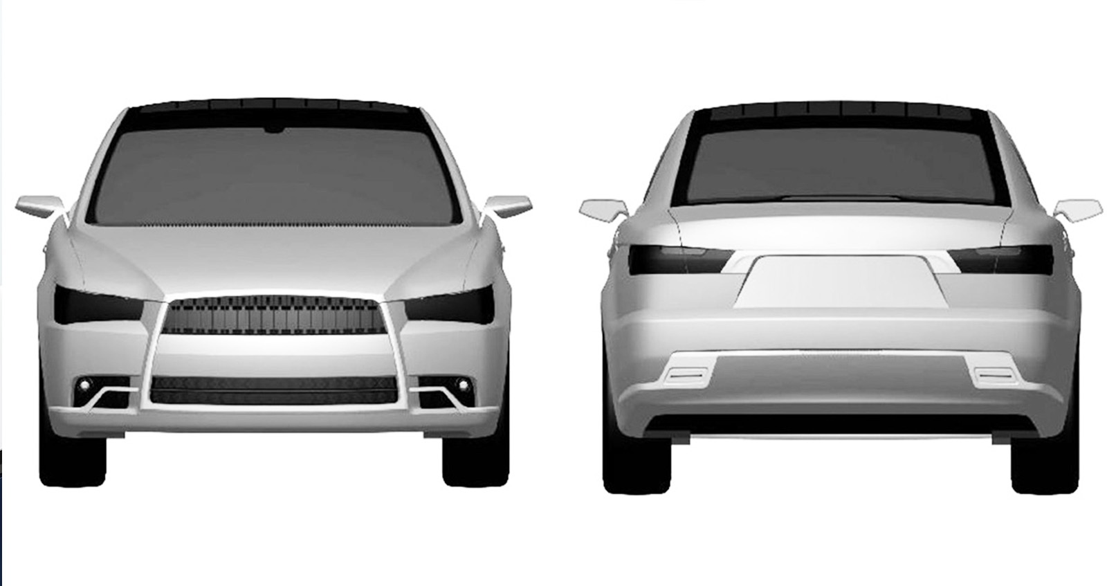 ภาพสิทธิบัตร Mitsubishi Galant เจน 10 DNA Evolution X