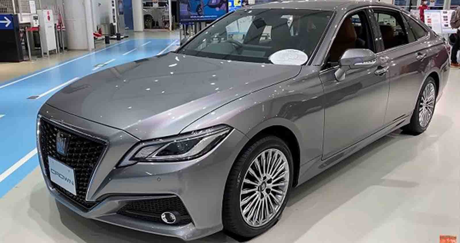 ภาพคันจริง Toyota Crown อัพเกรดอุปกรณ์ ในญี่ปุ่น