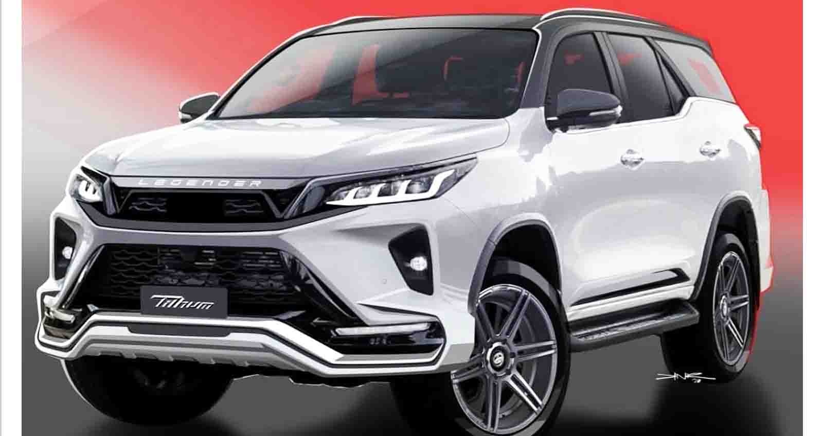 ชุดแต่ง Toyota Fortuner Legender โดย Tithum