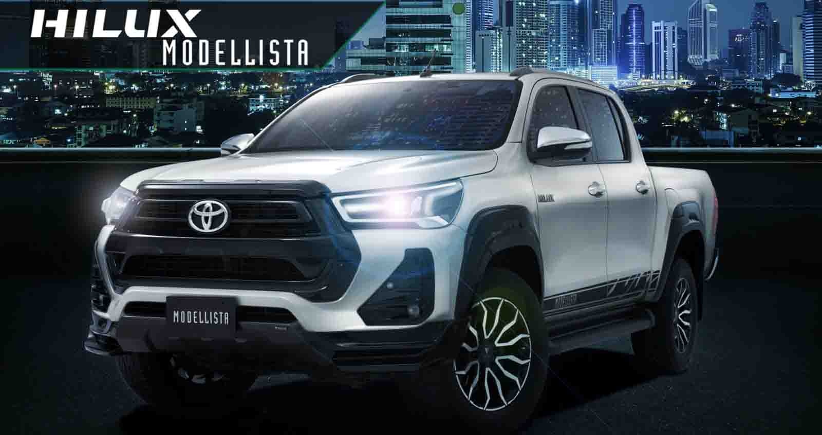 ชุดแต่งพิเศษ Toyota Hilux Revo MODELLISTA BLACK PRIME ในไทย