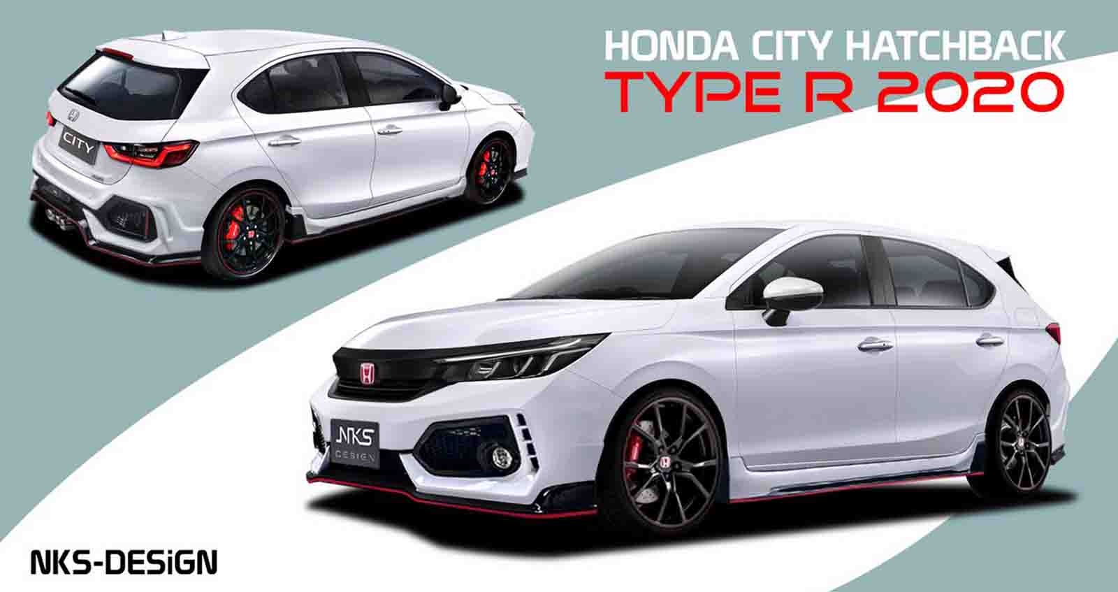 ชุดแต่ง Honda City  Type R 5 ประตู เปิดให้จองในไทย