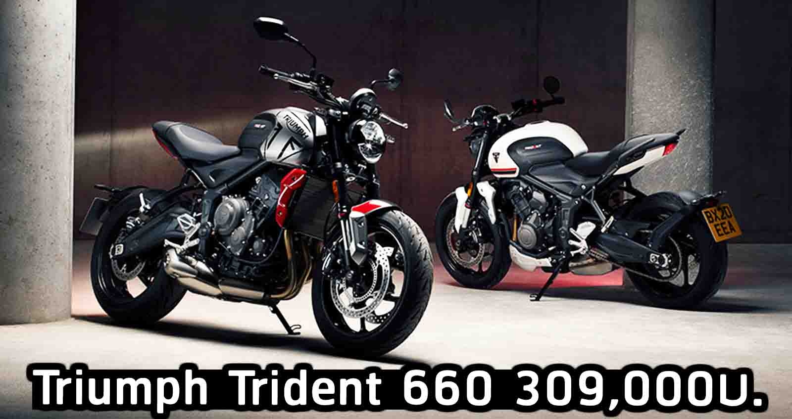 Triumph Trident 660 ราคา 309,000 บาท เปิดขายไทย