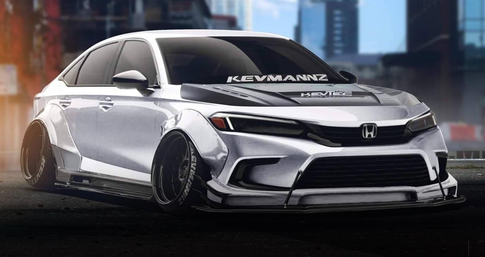 HONDA CIVIC GEN11 ชุดแต่งพิเศษ Wide Body ภาพจากฝัน