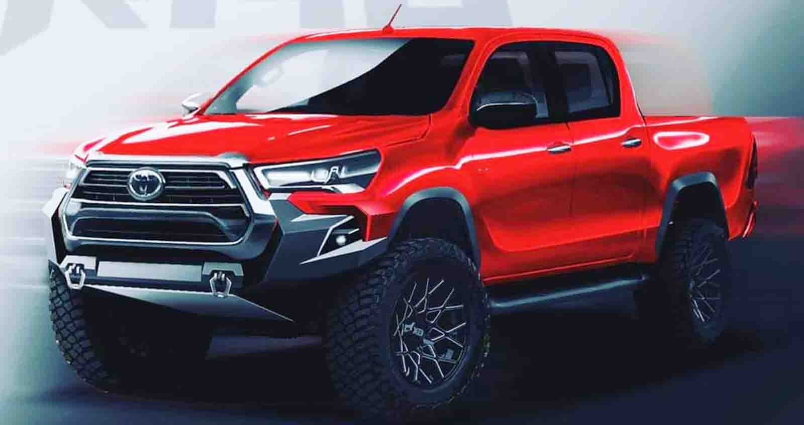 TOYOTA HILUX REVO Wide Body แต่งโหด RAD Bumper​ THAILAND