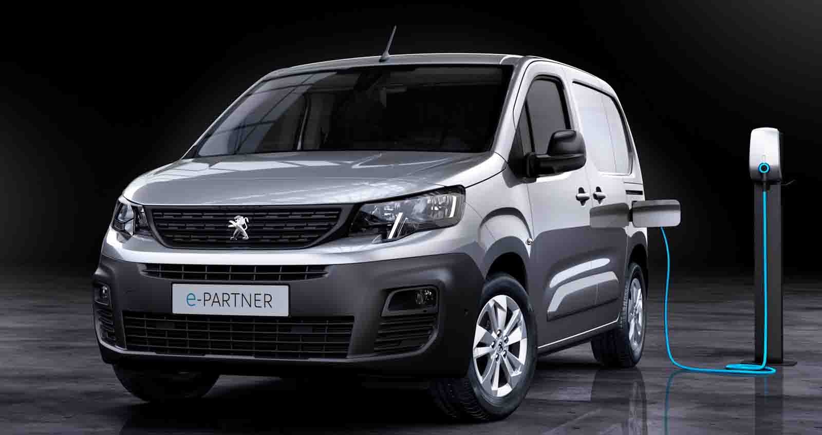 Peugeot e-Partner รถตู้ไฟฟ้า เพื่องานขนส่ง 275 กม./ชาร์จ