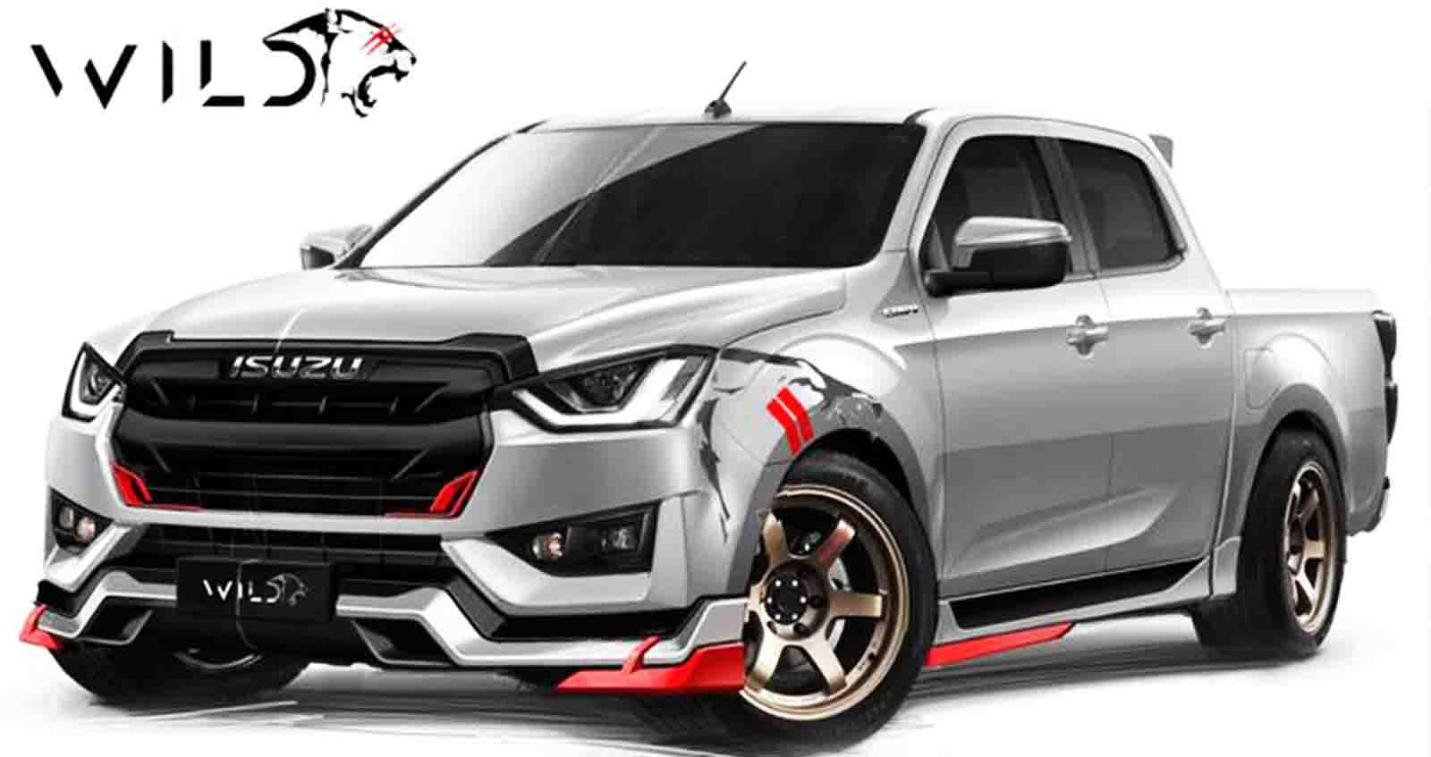 ISUZU D-MAX ชุดแต่ง WILD ภาพจากจินตนาการ