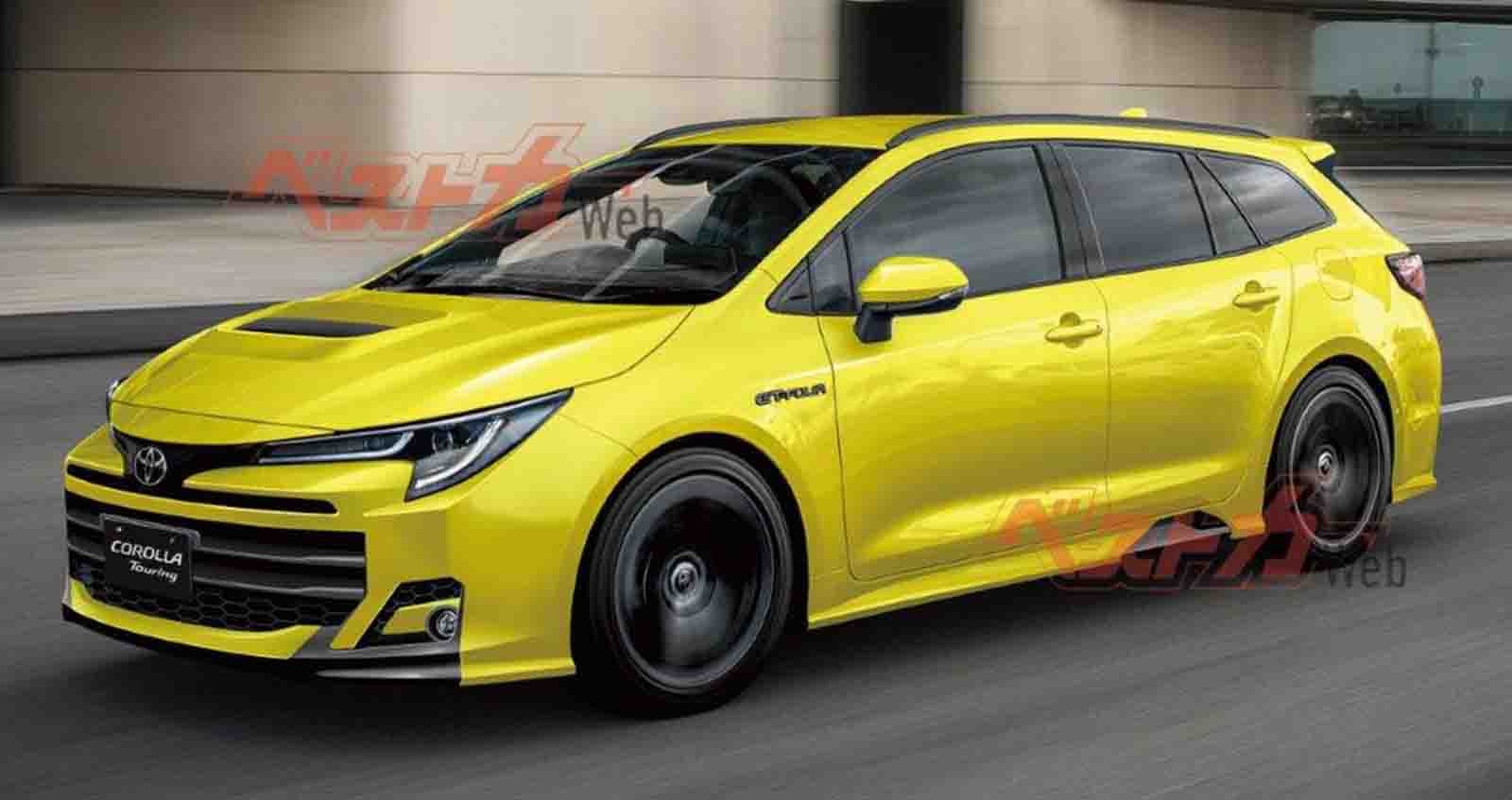 Toyota Corolla Touring GRMN ตัวแรง เปิดตัวกลางปี 2565 ภาพเรนเดอร์