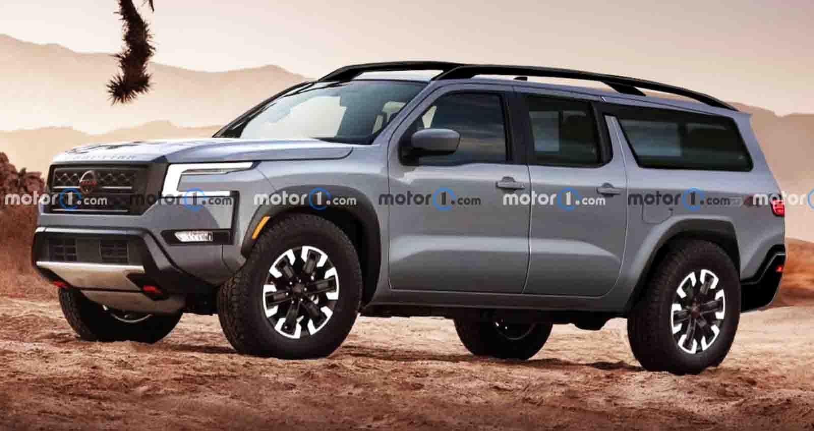 Nissan Xterra บนพื้นฐาน Frontier  ภาพในจินตนาการ เด็กมัธยม