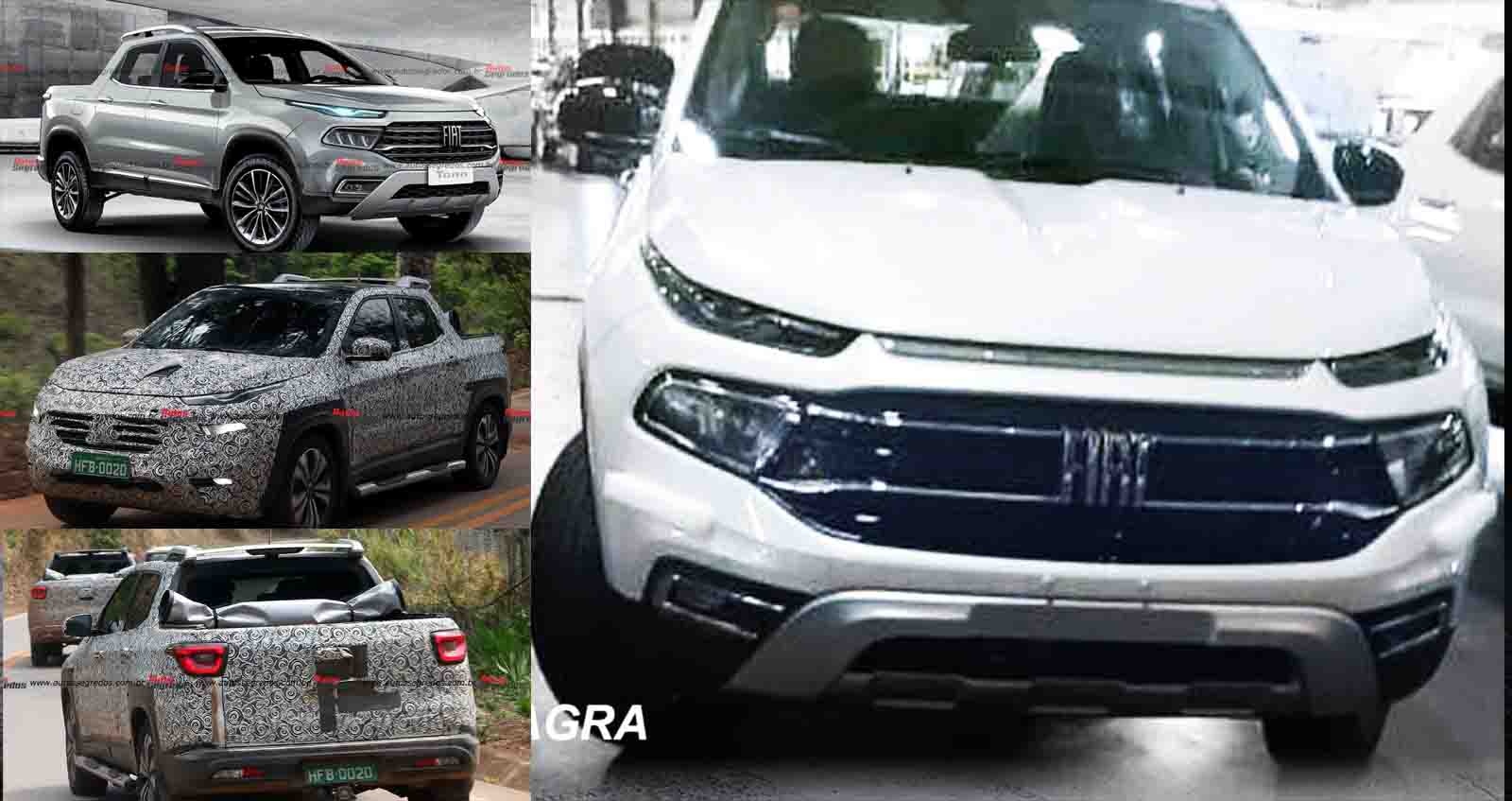 ภาพคันจริง Fiat Toro กระบะขนาดเล็ก เตรียมขายในบราซิล ภายในปีนี้