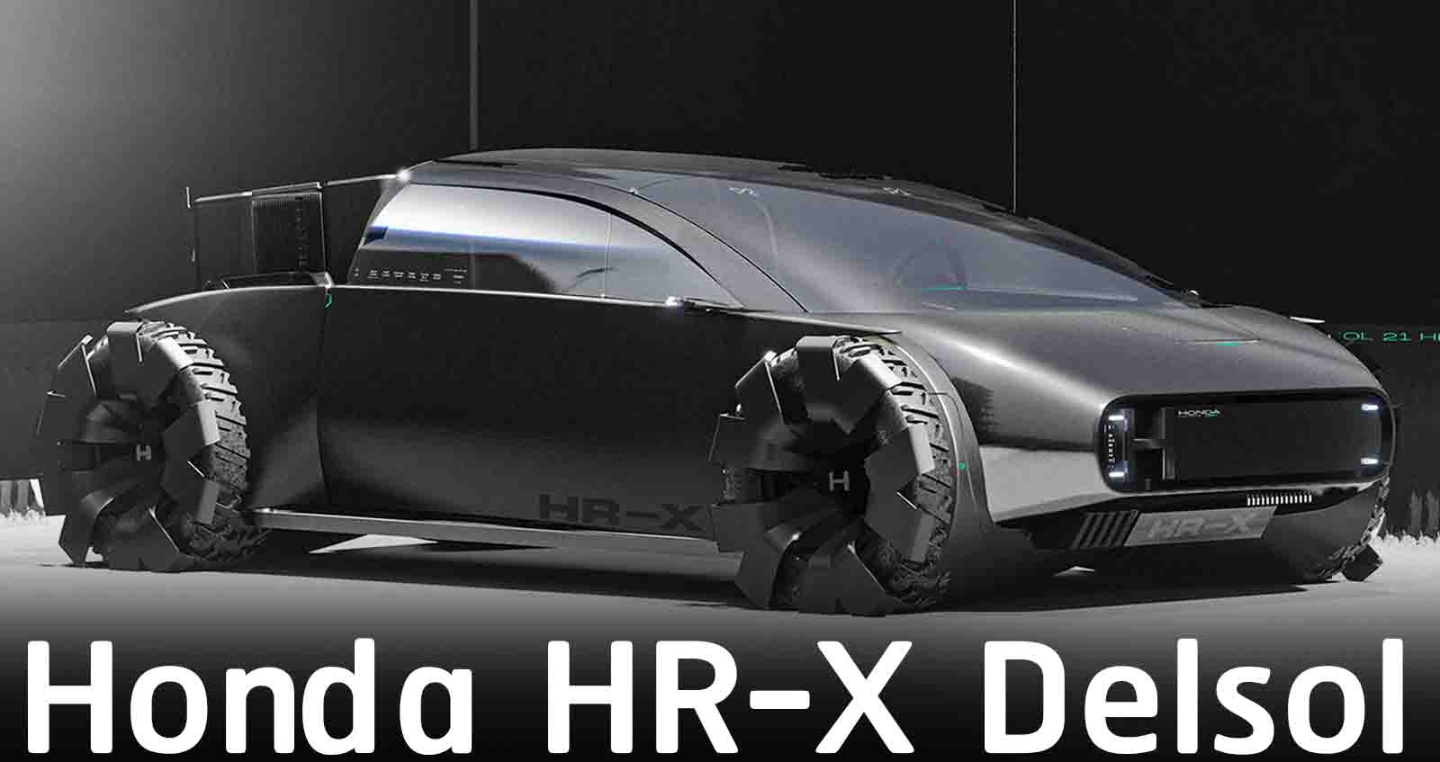 Honda HR-X Delsol กระบะไฟฟ้า ที่ไม่เหมือนใคร โดย Alexis