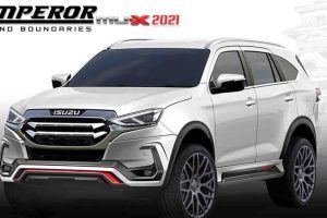 ISUZU MU-X สเกิร์ตรอบคัน Emperor  ราคาเริ่ม 15,000 บาท