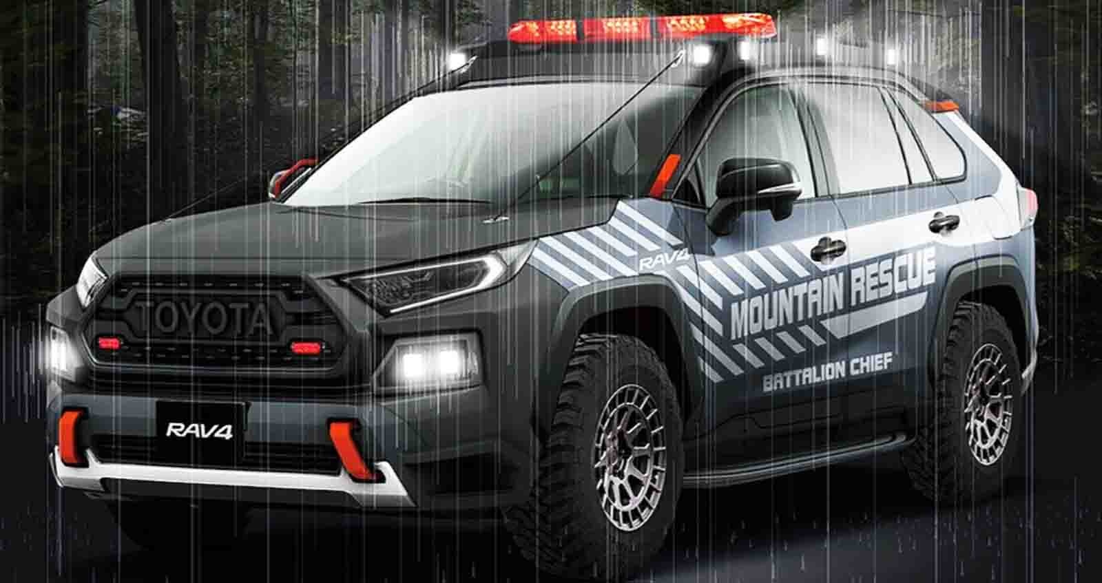 Toyota RAV4 Mountain Rescue สำหรับงานกู้ภัย