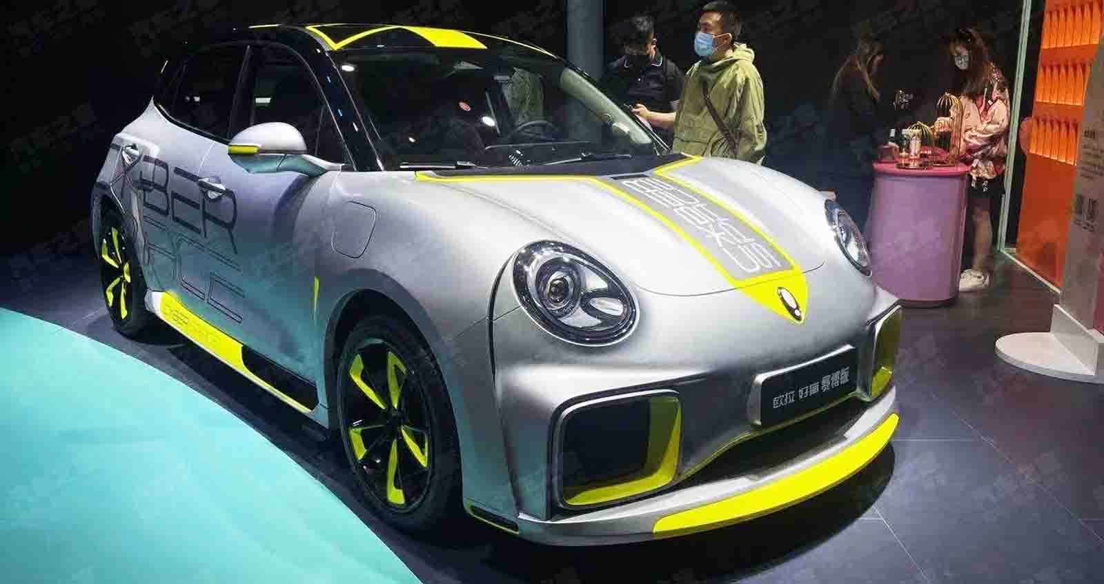 ORA Cyber EV ในงาน Shanghai Auto Show ปี 2021