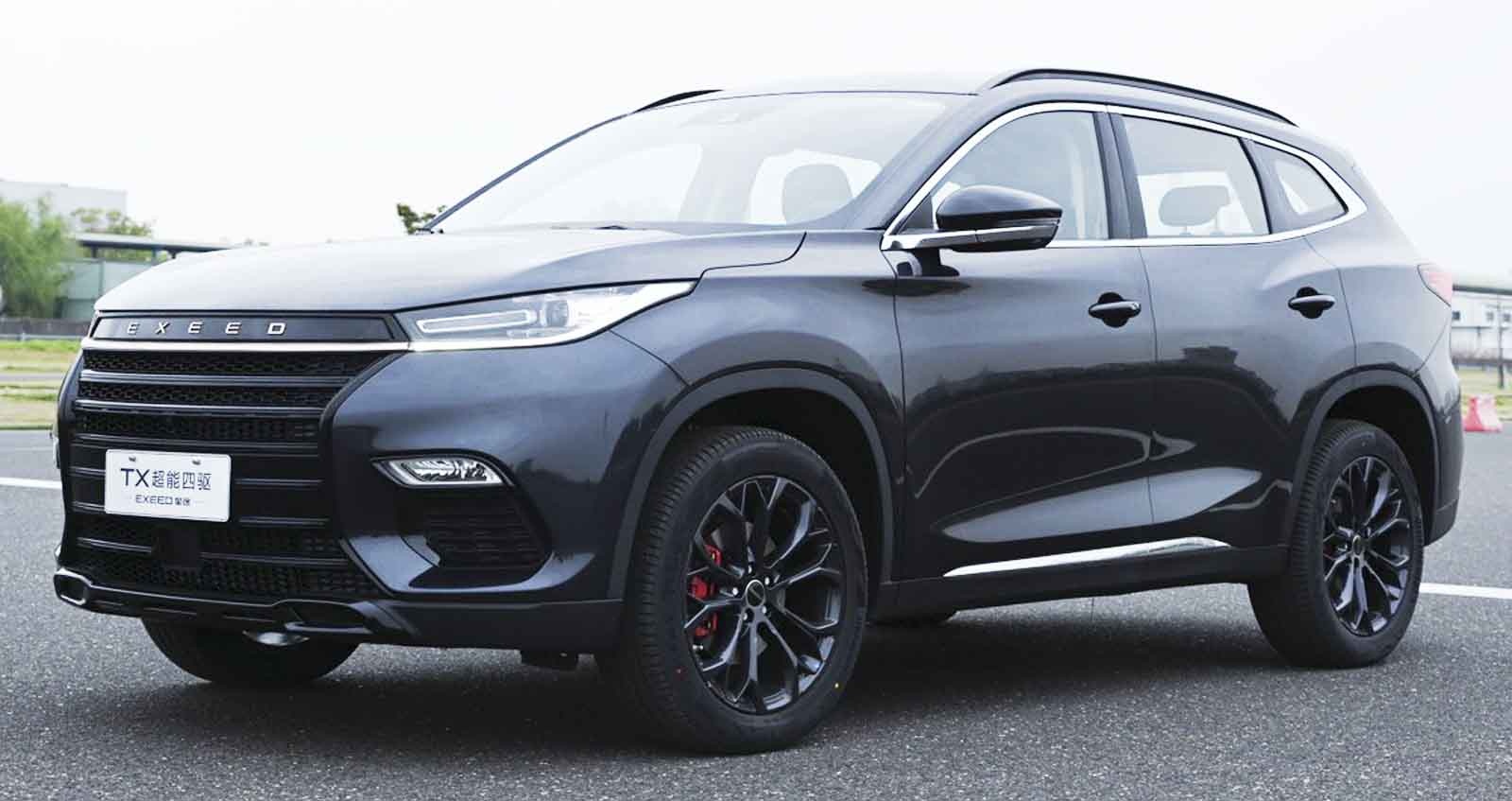 Chery EXEED TX 1.6T 197 แรงม้า ปรับปรุงภายในใหม่