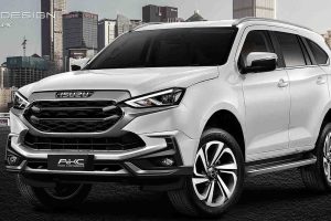 แต่งพิเศษ ISUZU MU-X โดย AKC DESIGN สเกิร์ตรอบคัน ฝีมือคนไทย