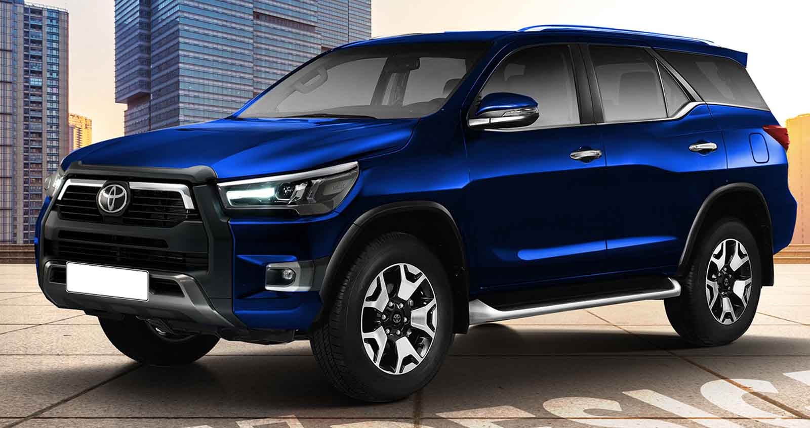 Toyota Fortuner Rocco ภาพจากจินตนาการของ Kleber Silva