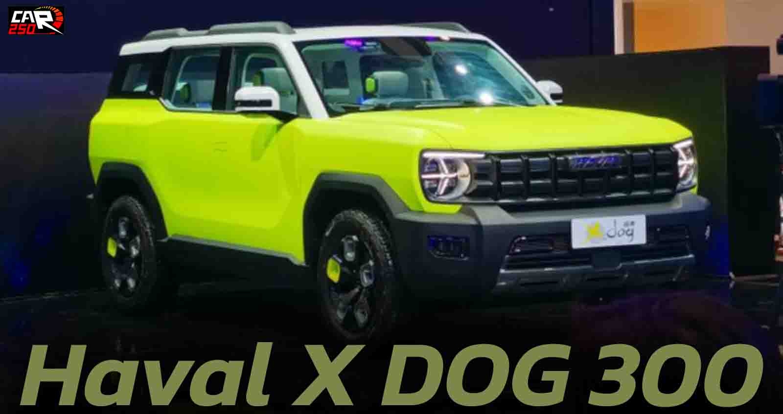 Haval X DOG 300 เปิดตัวในงาน Shanghai Auto Show 2021