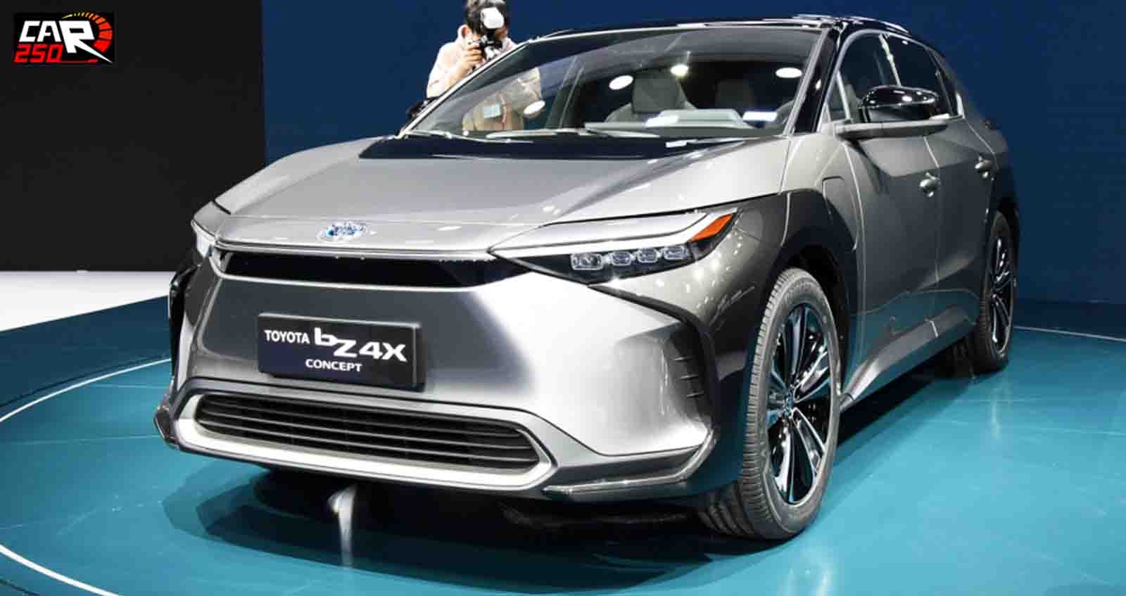ภาพคันจริง TOYOTA bZ4X EV Concept ไฟฟ้าใหม่ของค่าย ในงาน เซี่ยงไฮ้มอเตอร์โชว์ 2021
