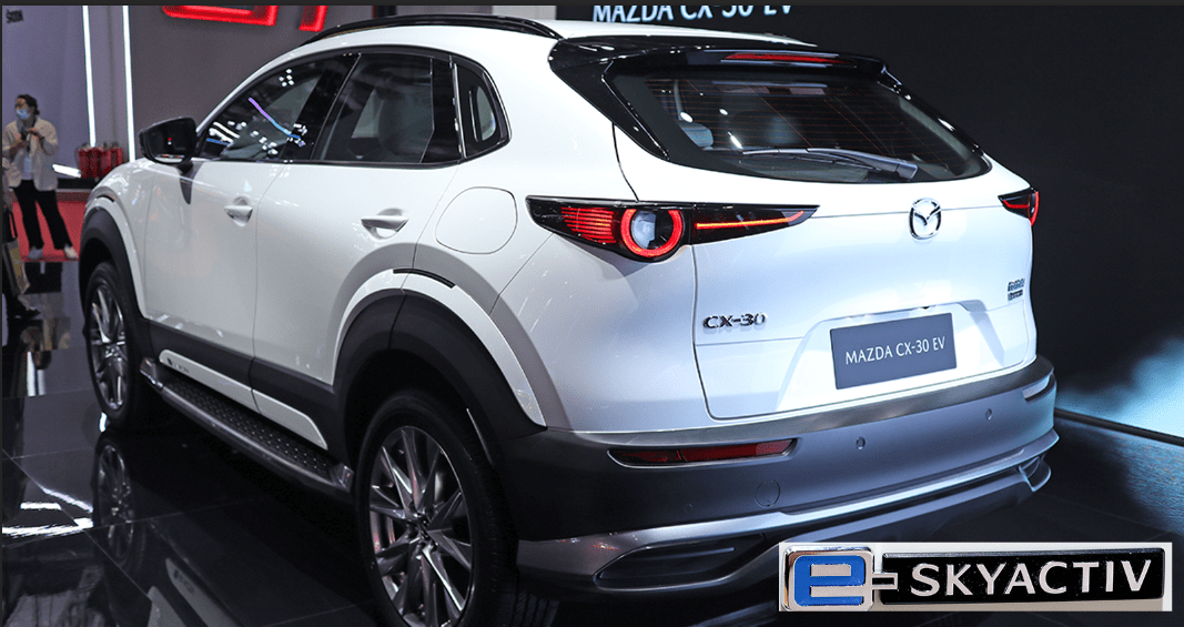 รวมภาพ MAZDA CX-30 EV ไฟฟ้าใหม่ e-SkyActiv 218 แรงม้า ก่อนเปิดตัวในจีน