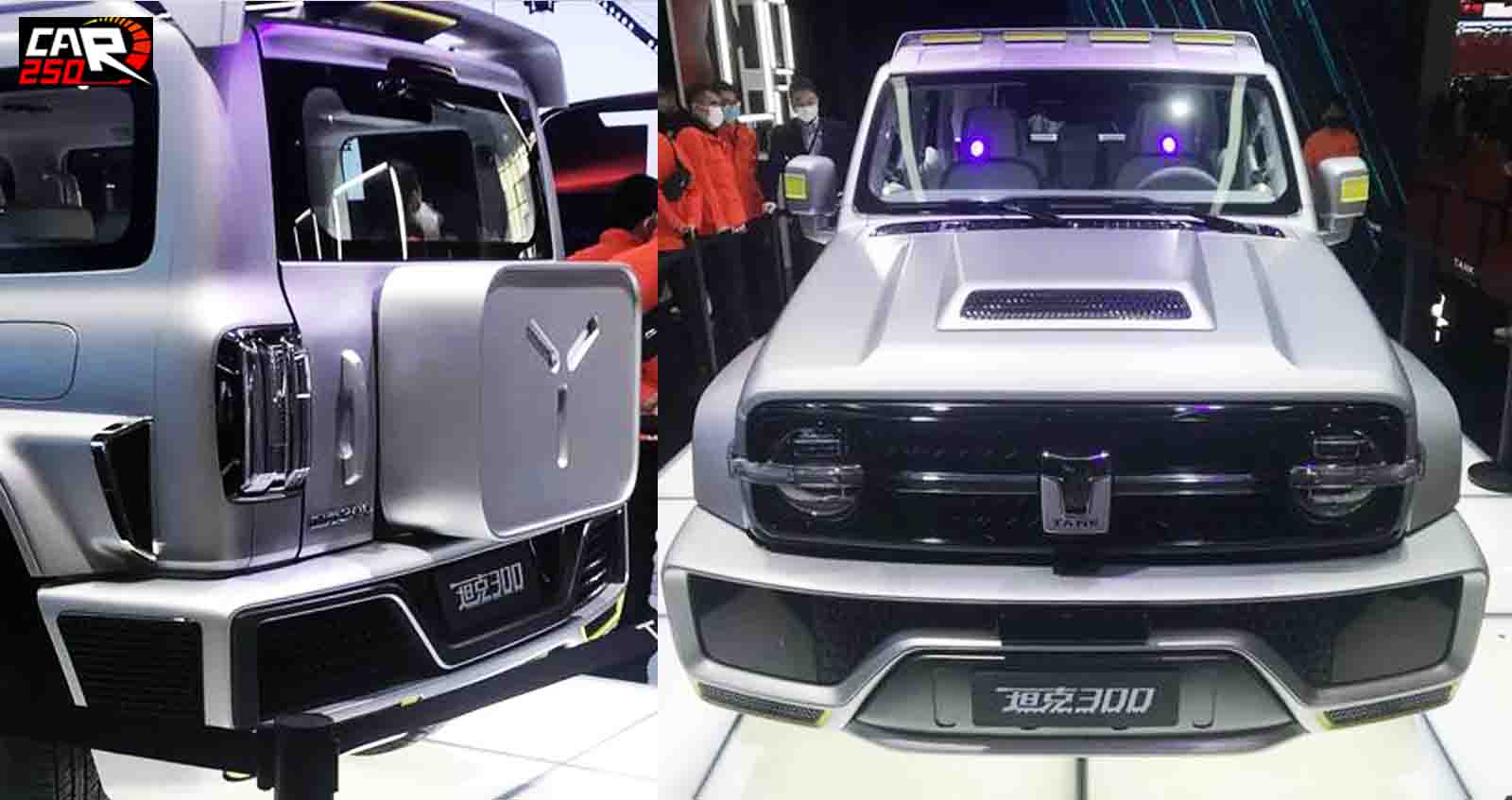 ภาพคันจริง WEY CyberTank-300 ในงาน Shanghai Auto Show 2021