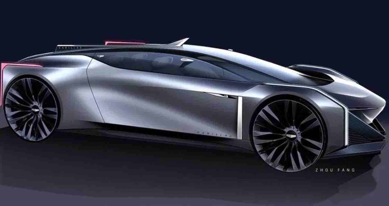 เผยภาพ Cadillac Concept สปอร์ตไฟฟ้า โดย GM Designer
