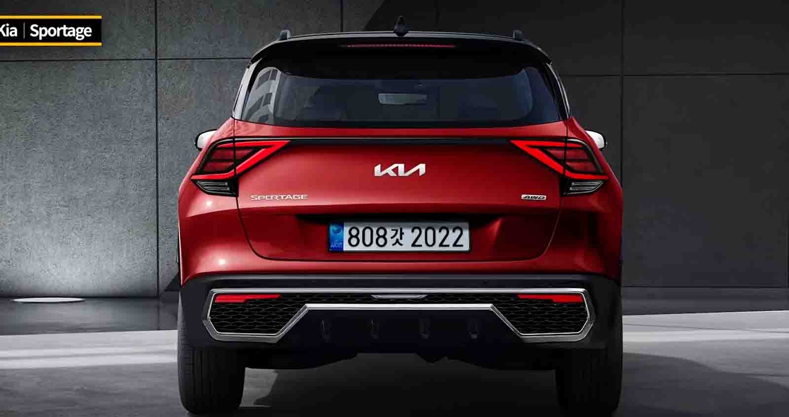 Kia Sportage SUV เรนเดอร์ น้องเล็กของแบรนด์ ก่อนเปิดตัว กรกฏาคมนี้