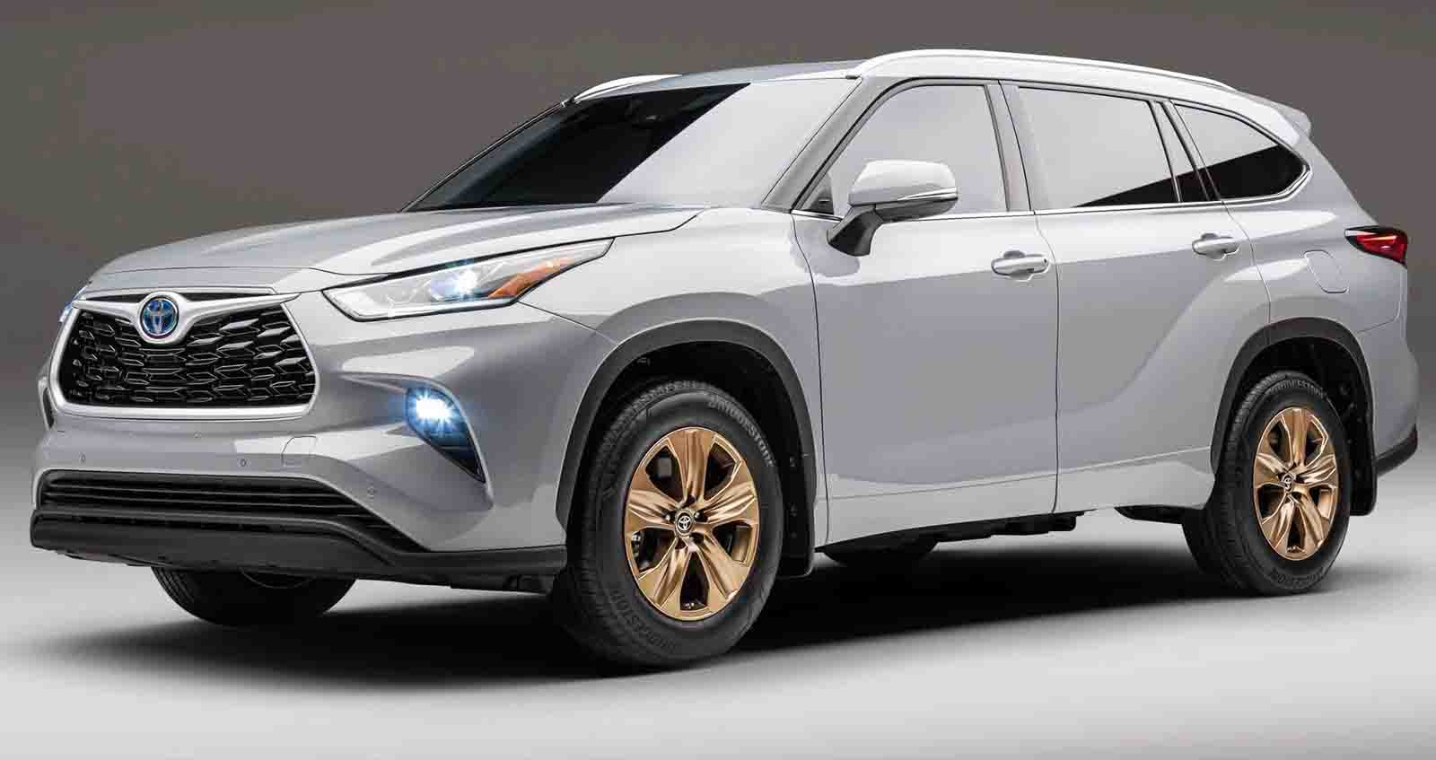 Toyota Highlander Bronze Edition รุ่นพิเศษ พร้อมตัวถังสีใหม่