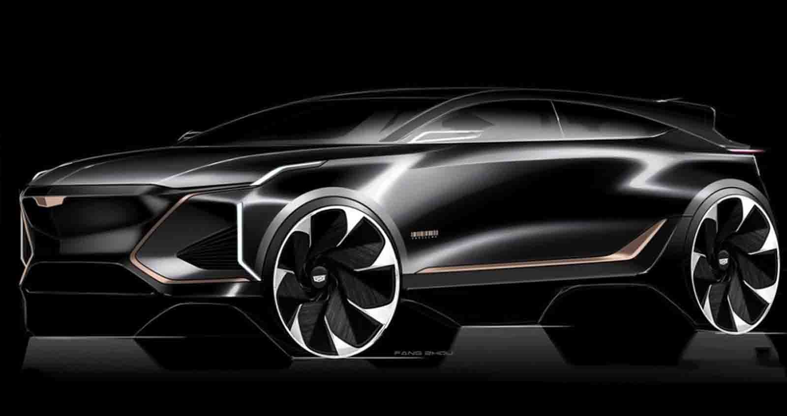 GM Design เผยภาพร่างของ Cadillac Lyriq