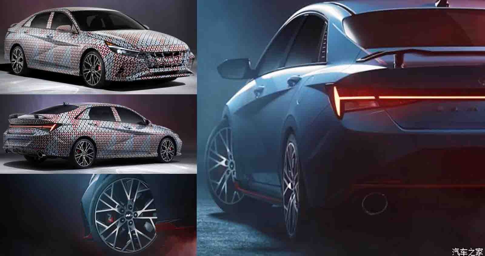 ปล่อยทีเซอร์ Hyundai i30 Sedan N สปอร์ตซีดานตัวแรง