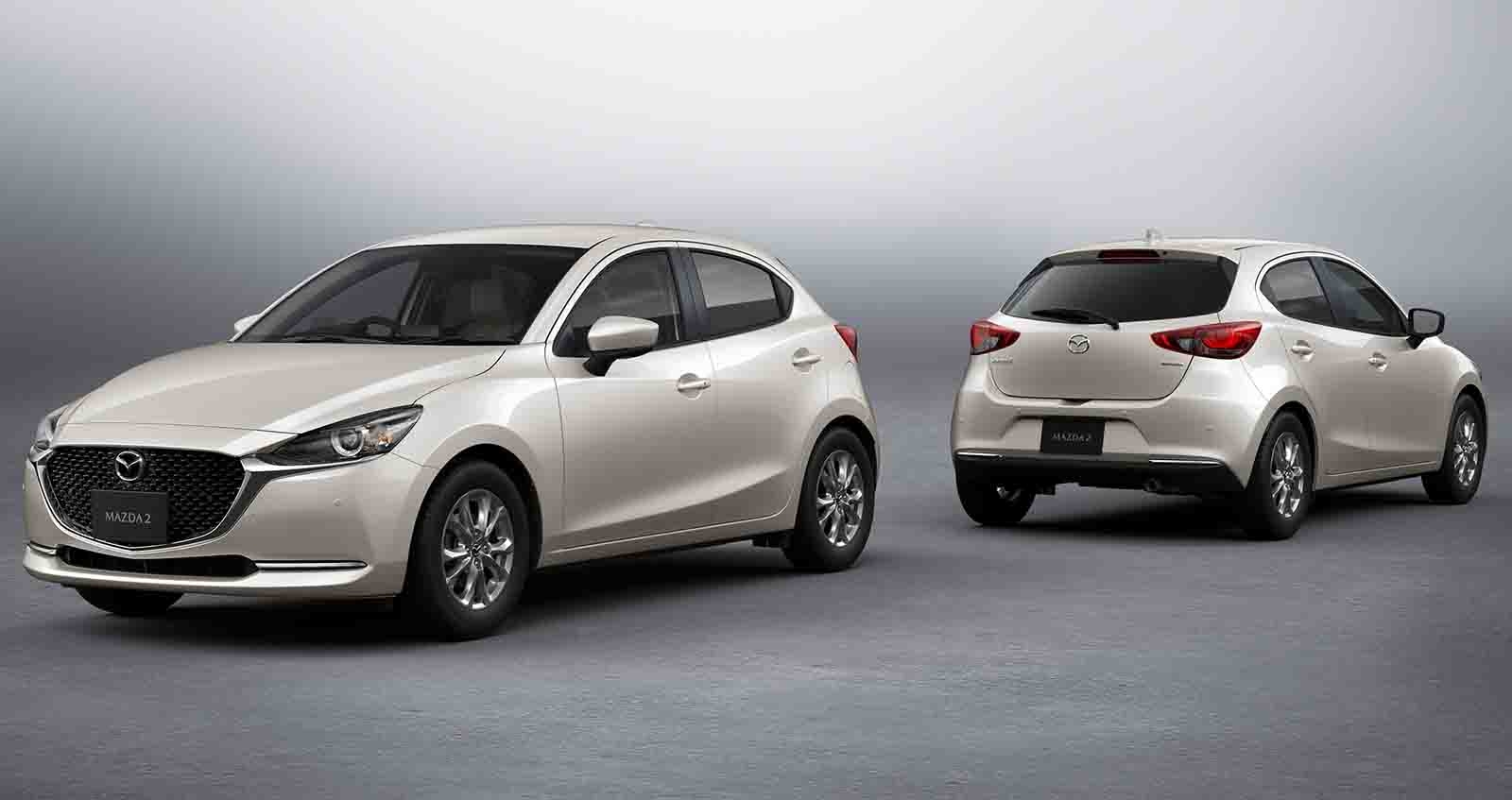 MAZDA 2 Sunlit Citrus รุ่นพิเศษ ในญี่ปุ่น ตัวถังสีเบจใหม่