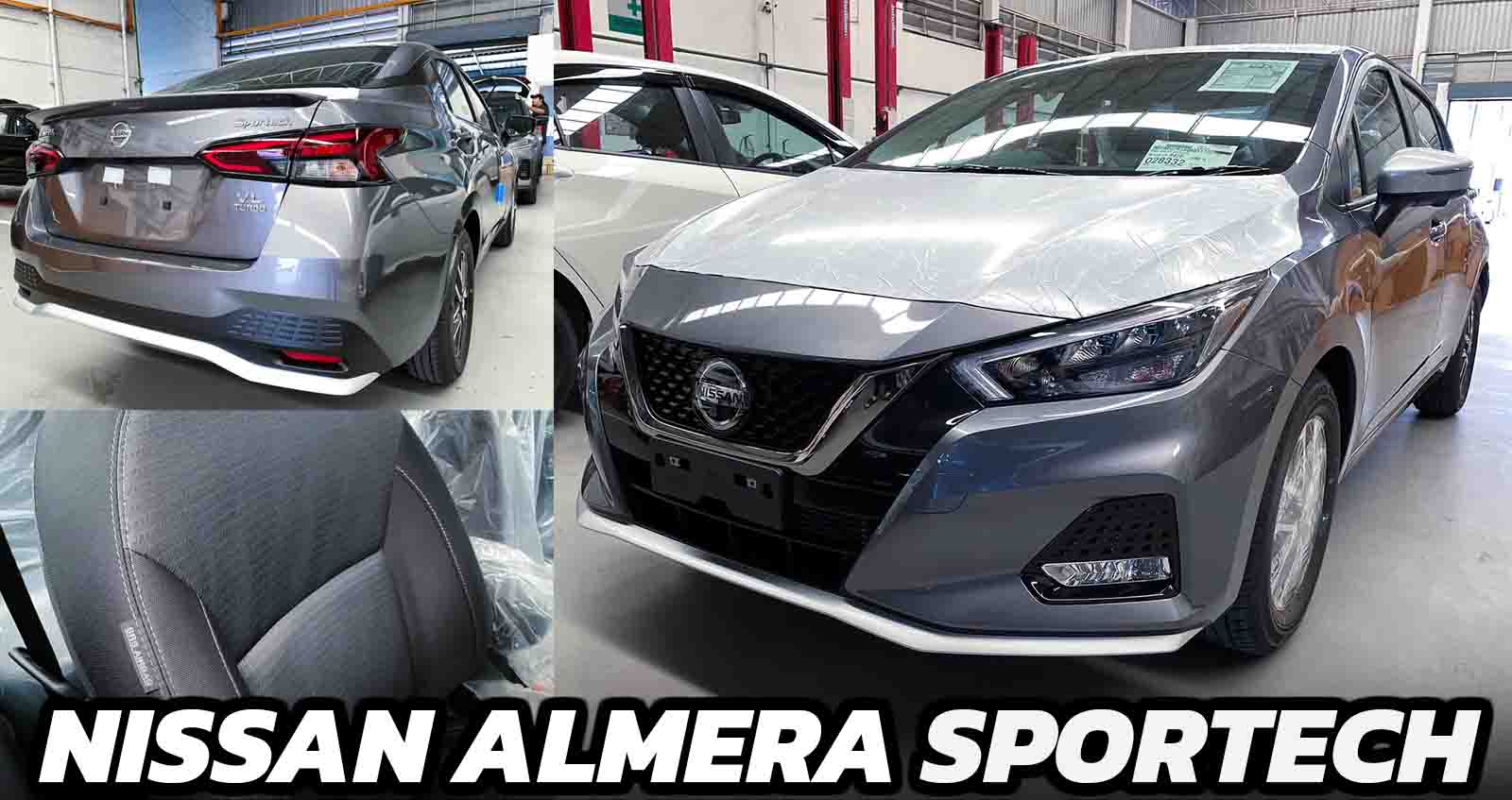 ภาพคันจริง Nissan Almera SPORTECH ราคา 629,000 บาท ในไทย