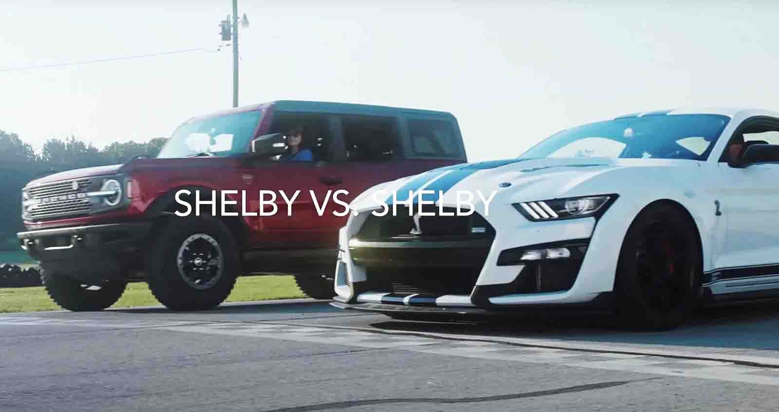 Ford Bronco Vs Ford Mustang Shelby GT500 สู้ได้หรอ ? (VDO)