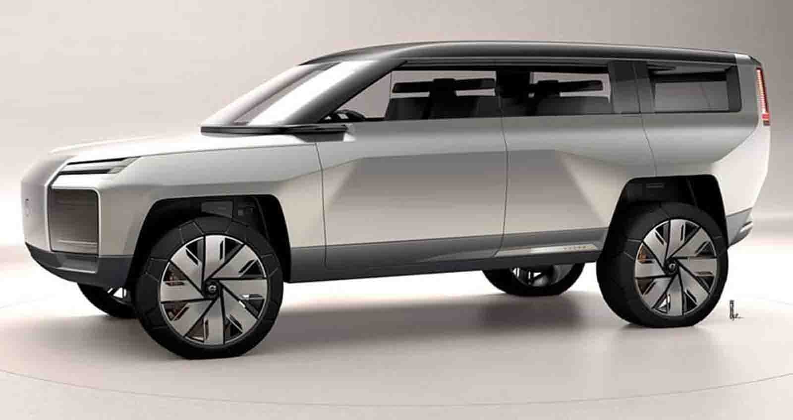 VOLVO อาจผลิต XC100 Full Size SUV ไฟฟ้าตัวใหม่ ในอนาคต ? : ภาพเรนเดอร์