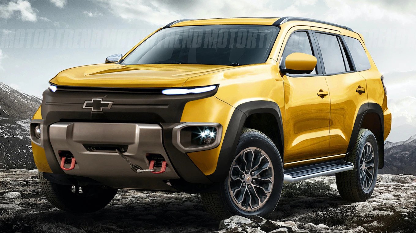 Chevrolet Blazer Pro ภาพจากฝันการรวมกันของ Tahoe และ Blazer