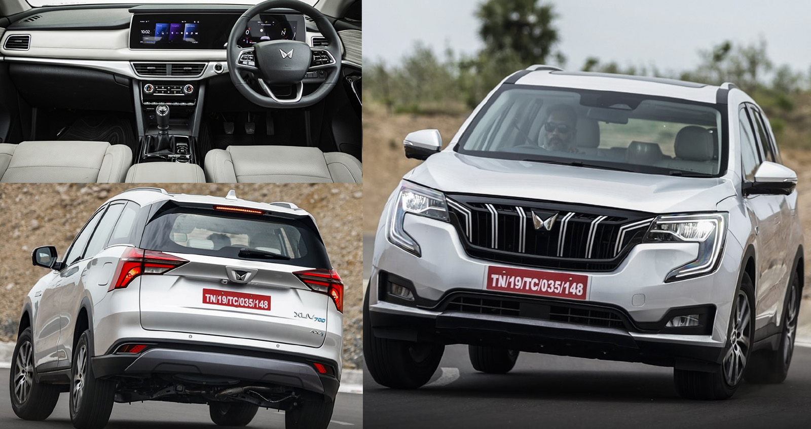 ภาพคันจริง Mahindra XUV700 ราคา 537,000 บาท คู่แข่ง Hyundai Alcazar, MG Hector Plus ในอินเดีย