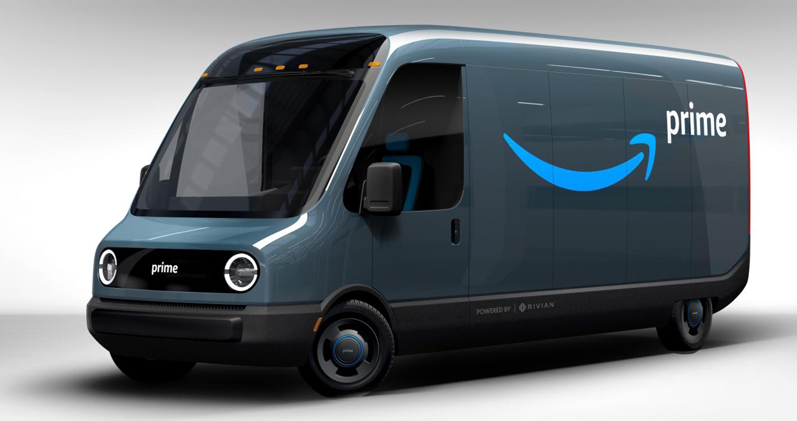 Amazon RCV รถตู้ไฟฟ้า สำหรับงานขนส่ง ผลิตโดย Rivian