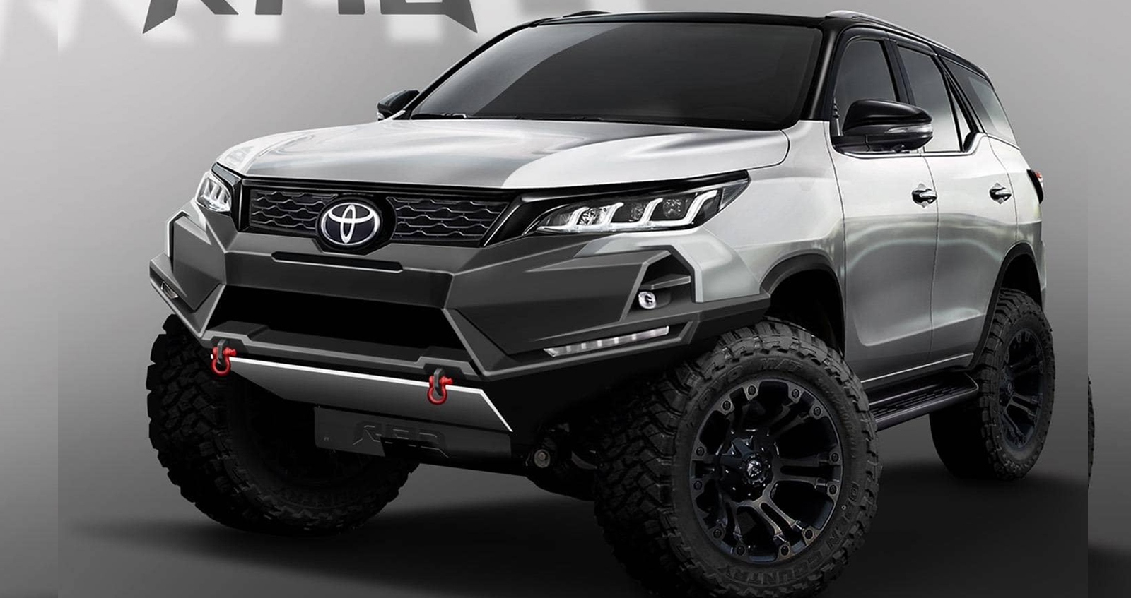 TOYOTA FORTUNER Wide Body แต่งโหด RAD Bumper​ THAILAND