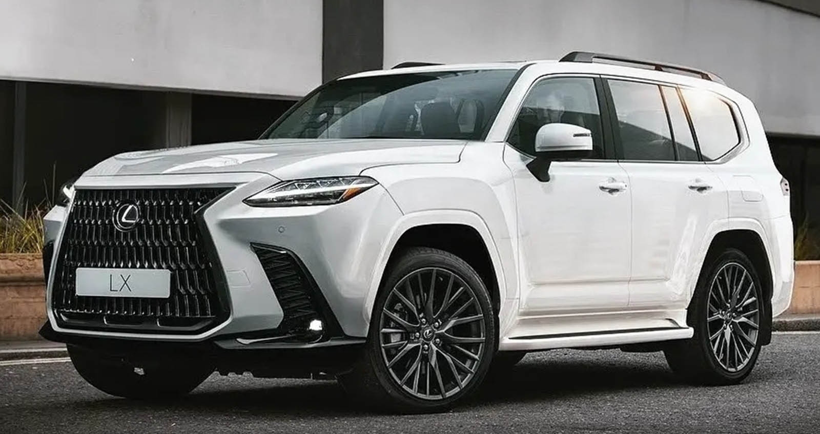 Lexus LX600 SUV คันโตหรูหรากว่า พื้นฐานเดียว Land Cruiser ก่อนเปิดตัว ภาพเรนเดอร์