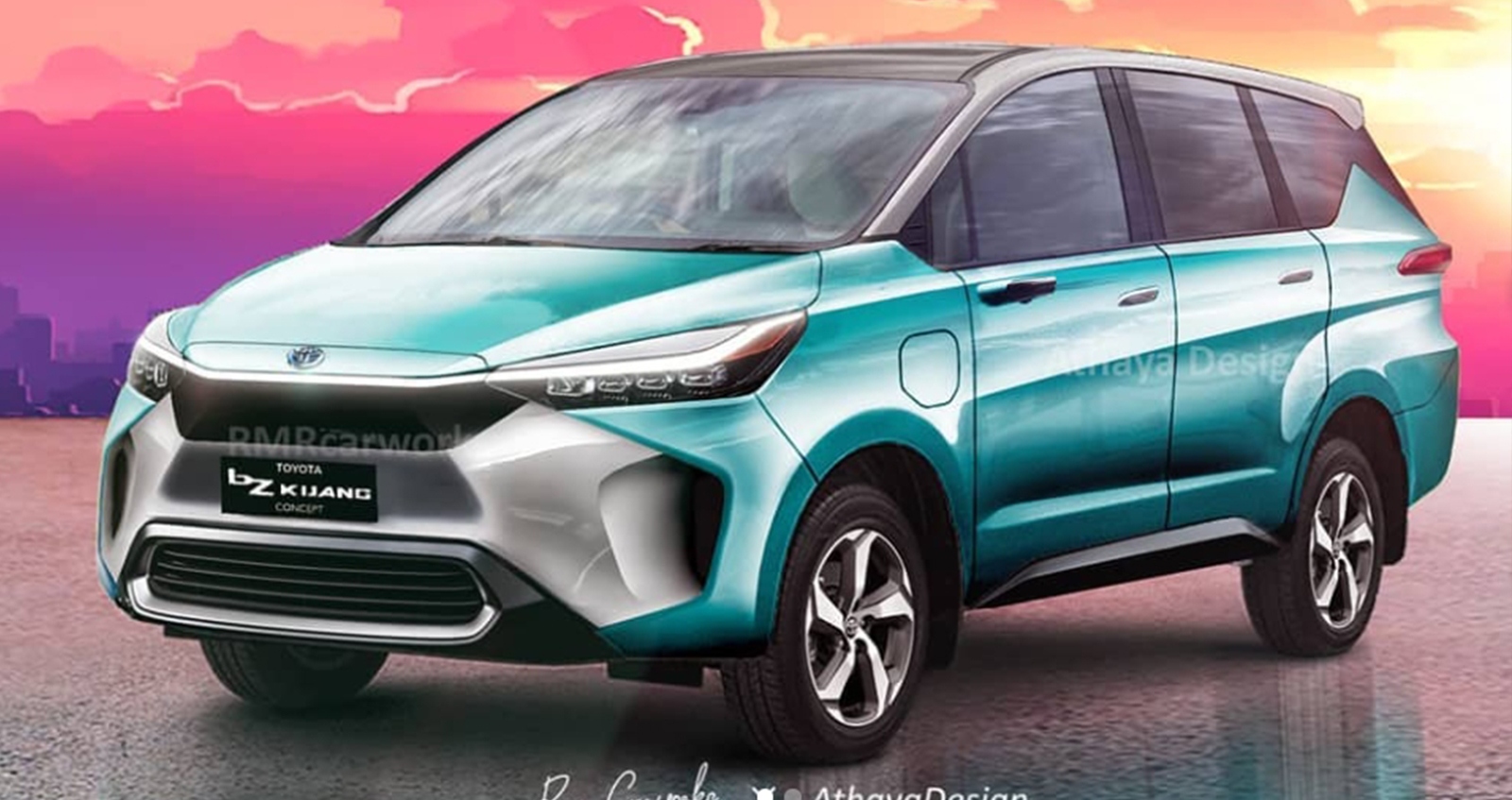 TOYOTA bZ AVANZA ภาพในจินตนาการ