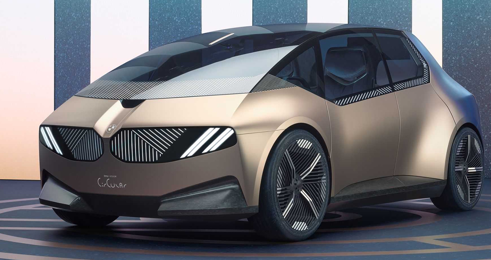 BMW i Vision Circular Concept รถต้นแบบไฟฟ้า ขนาดเล็ก ของแบรนด์
