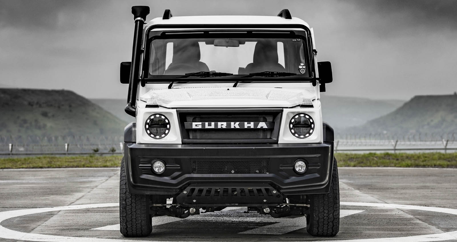 Force Gurkha พร้อมแต่งออฟโรต ในอินเดีย