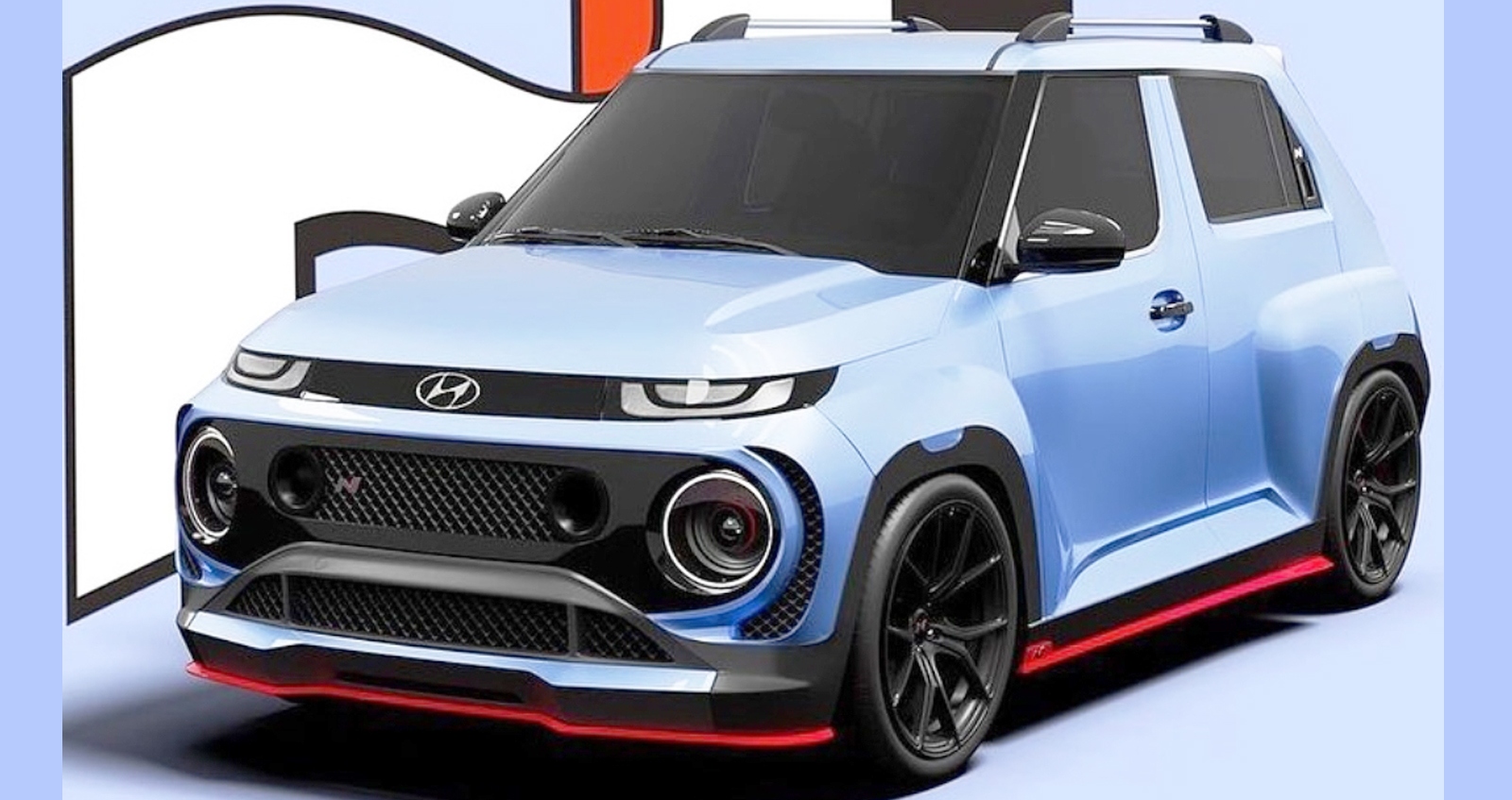 Hyundai Casper N ภาพเรนเดอร์ จากจินตนาการ