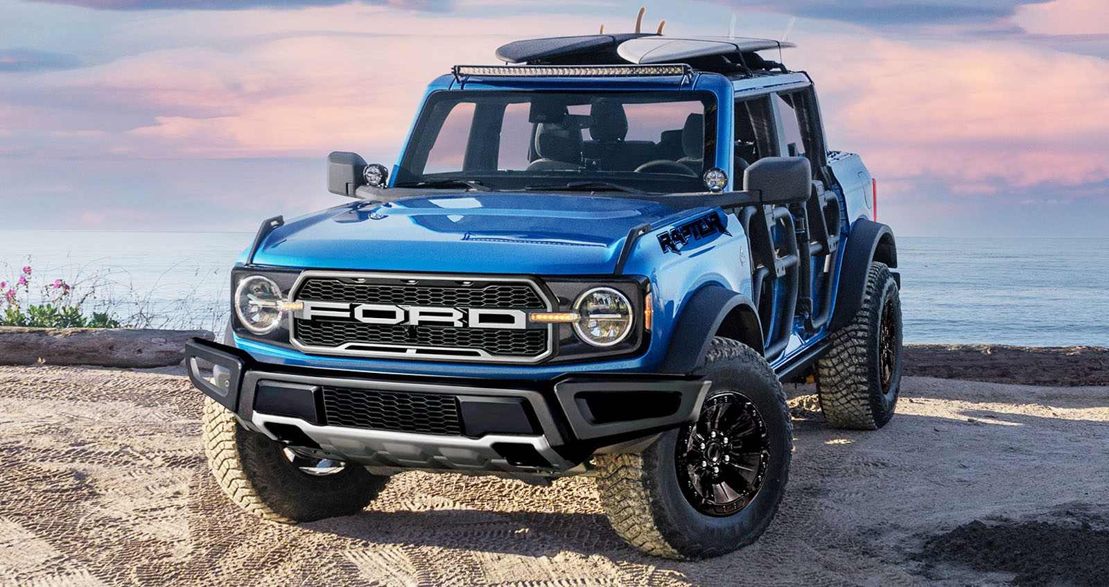 Ford Bronco Raptor ตอกย้ำออฟโรตที่มากกว่า ก่อนเปิดตัวปีหน้า : ภาพเรนเดอร์