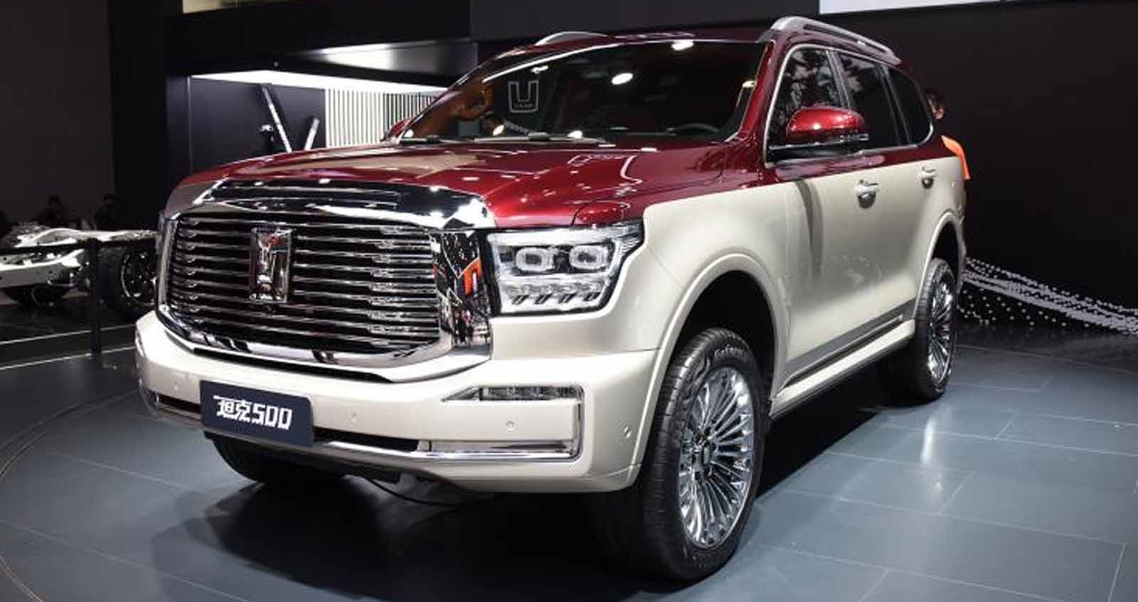 WEY TANK500 SUV คันโต มาพร้อมขุมพลัง V6 คาดราคา 1.5 ล้านบาทในจีน