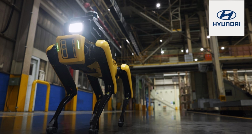 อาชีพยาม จะตกงาน Hyundai เปิดตัวหุ่นยนต์ยาม เฝ้าโรงงาน ตอนกลางคืน Boston Dynamics Spot