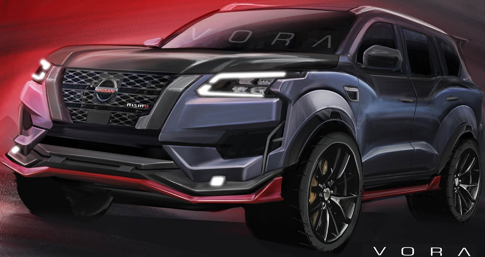 Nissan Terra Nismo ภาพในจินตนาการ VORA