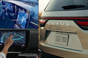 ภาพภายใน Lexus LX SUV คันโต ก่อนเปิดตัว 13 ตุลาคม 2021